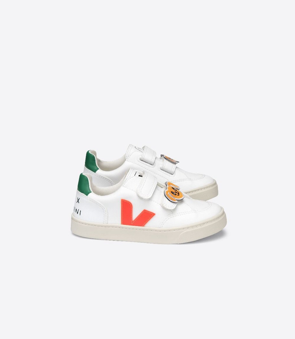 Veja Sneakers Kids - V-12 Velcro Cwl - White - 6415UKOME